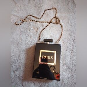 Acrylic Perfume Bottle Clutch